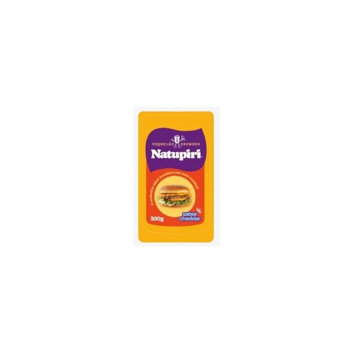 Natupiri, Queijo Cremoso Cheddar 300g
