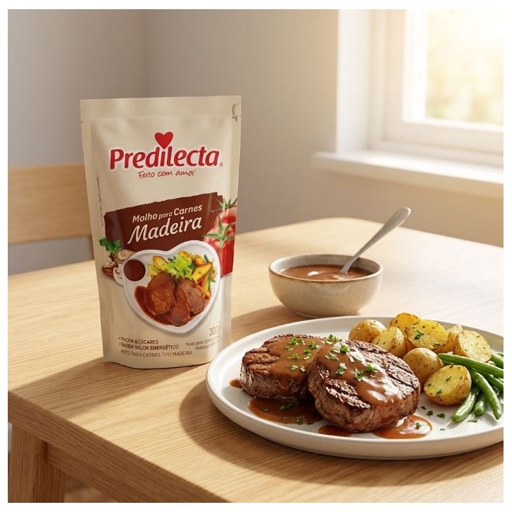 PREDILECTA, Molho para Carnes Madeira 300g PREDILECTA, Molho para Carnes Madeira 300g