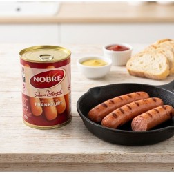 NOBRE, 8 Salsichas Tipo Frankfurt 200g (350)g