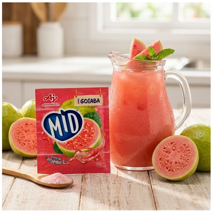 Ajinomoto, Refresco em Pó Sabor Goiaba 20g