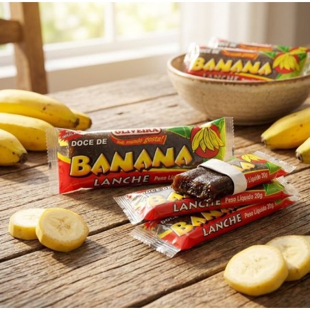 Oliveira, Doce de Banana Lanche , 1 x 20g