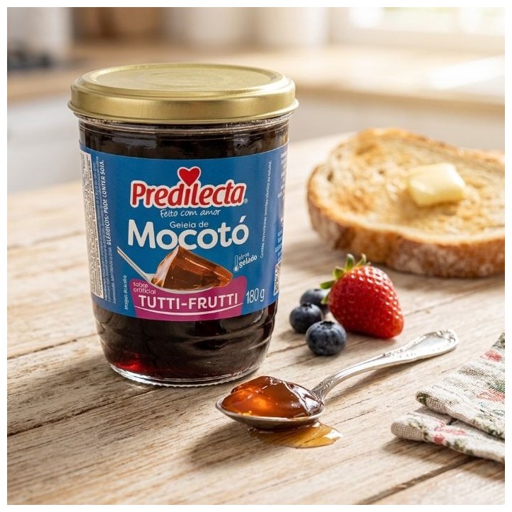 PREDILECTA, Geleia de Mocotó Tutti-Frutti 180g