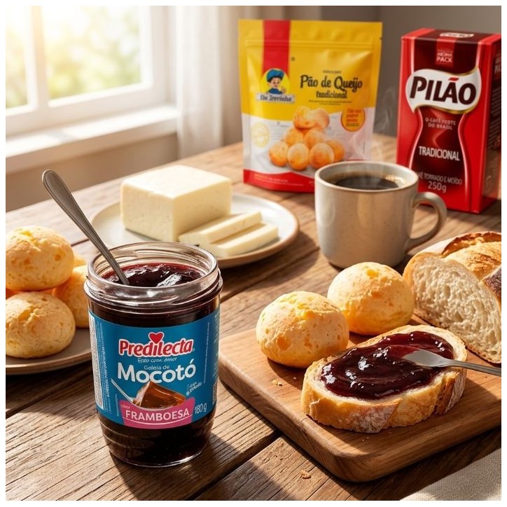 PREDILECTA, Geleia de Mocotó Framboesa 180g