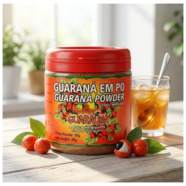 GUARAUNA, Guarana em Po 50g