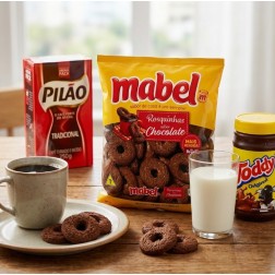 MABEL, Rosquinhas de Chocolate 300g
