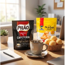 Pilao, Cafe Soluvel em Po Cafeteria 40g