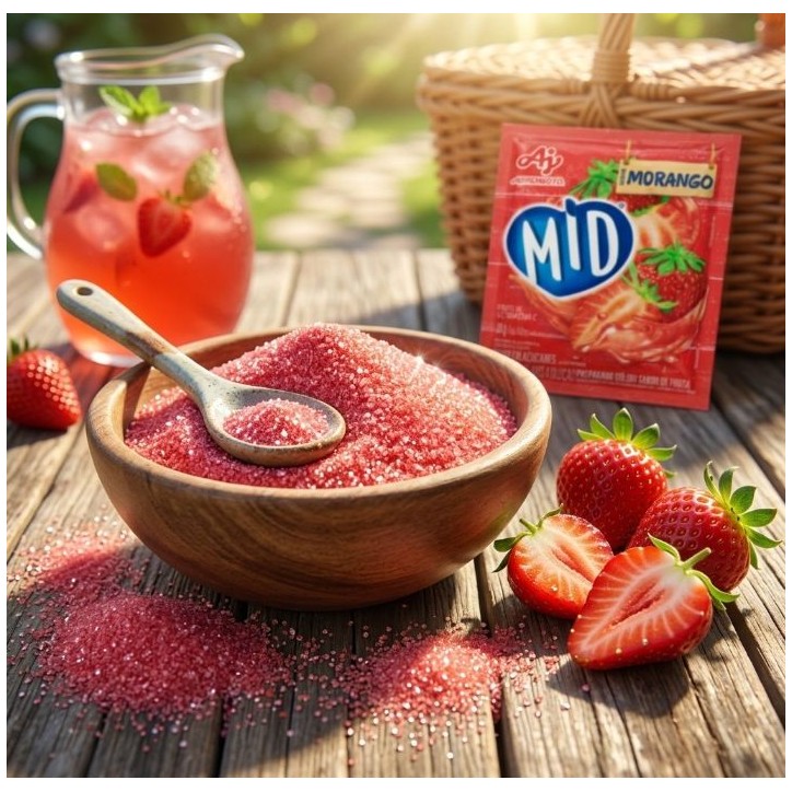 Ajinomoto, Refresco em Po Morango 20g