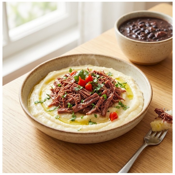 Vapza, Carne Seca Desfiada Cozida ao Vapor sem Gluten 400g