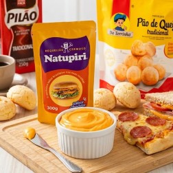 Natupiri, Queijo Cremoso Cheddar 300g