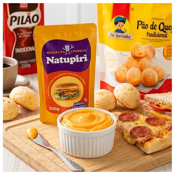 Natupiri, Queijo Cremoso Cheddar 300g