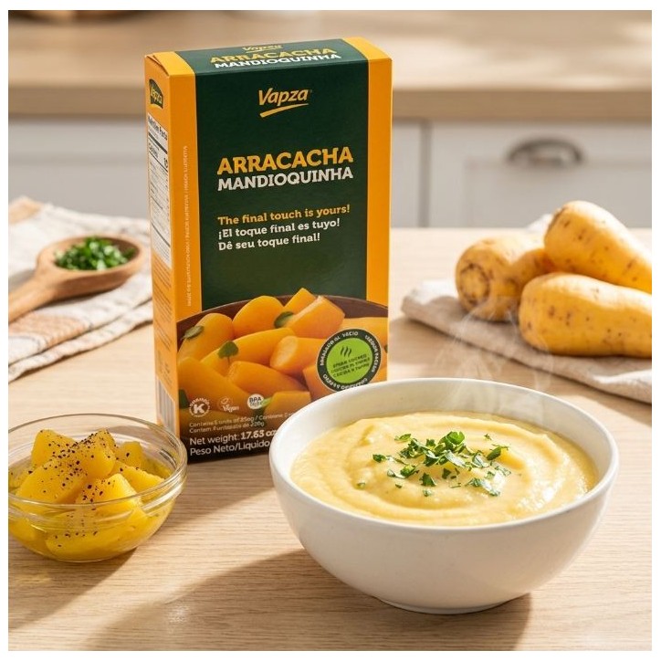 Vapza, ARRACACHA MANDIOQUINHA 500g Vapza, ARRACACHA MANDIOQUINHA 500g
