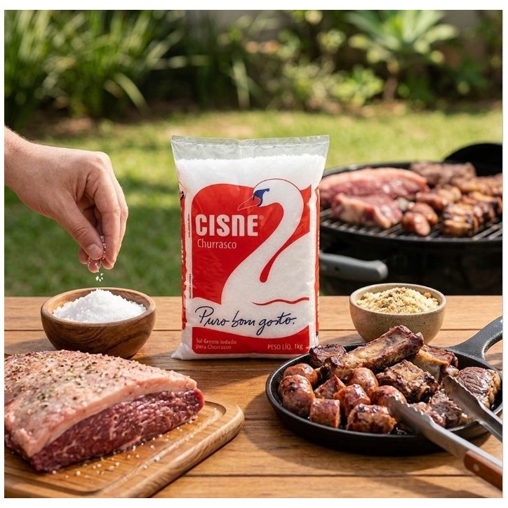 Cisne, Sal especial para Churrasco 1Kg