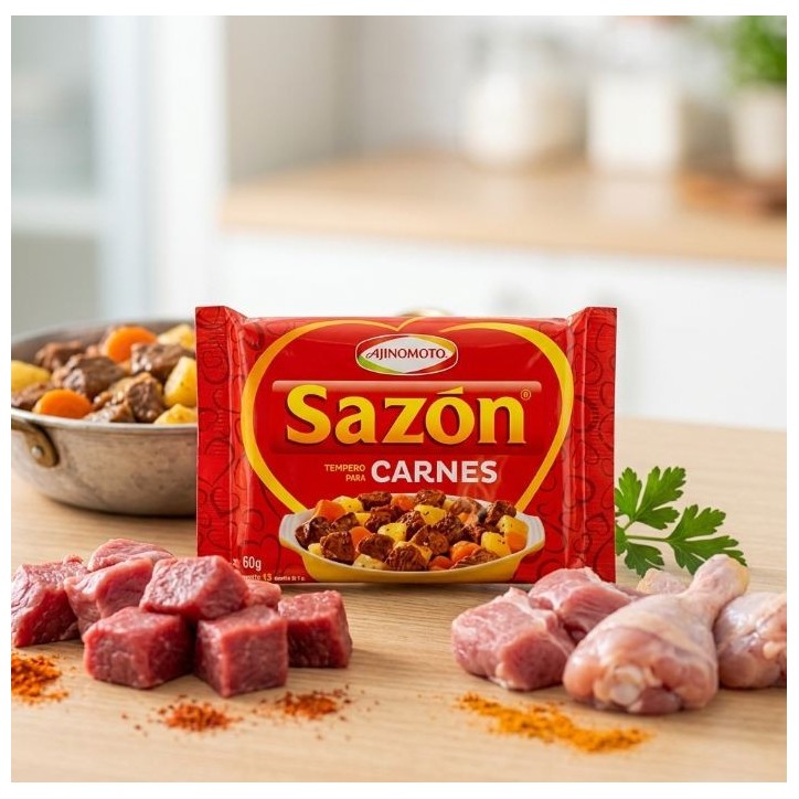Ajinomoto, Sazon Tempero para Carnes 60g