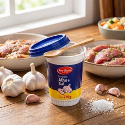 Arrifana, Tempero Alho e Sal 270g
