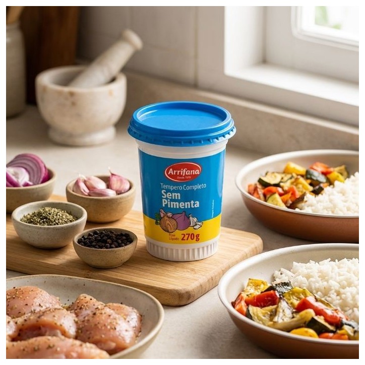 Arrifana, Tempero Completo sem Pimenta 270g