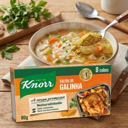 Knorr, Caldo de Galinha 80g