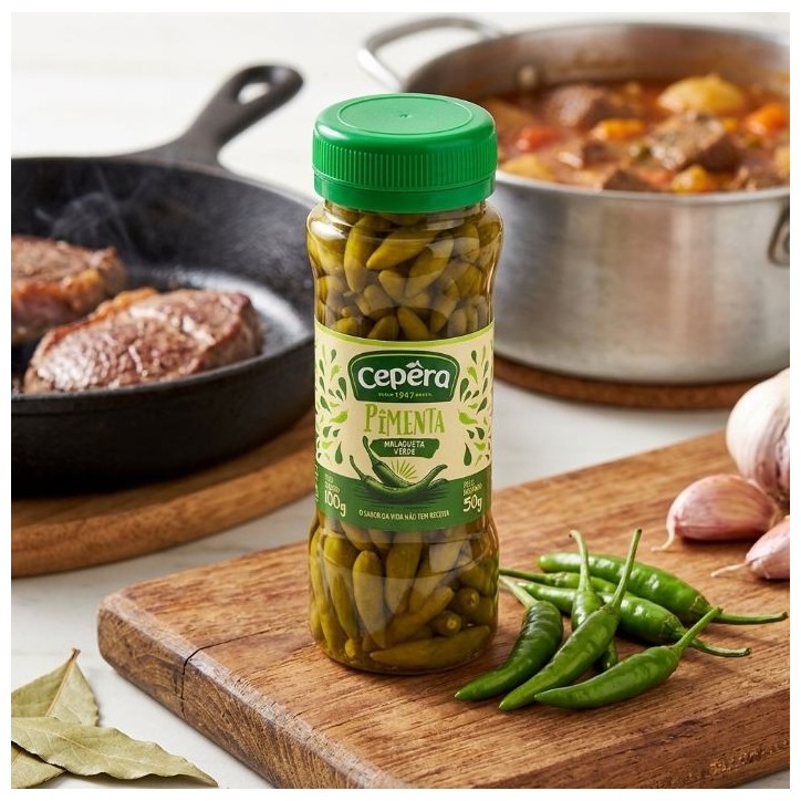 Cepera, Pimenta Malagueta Verde 100g