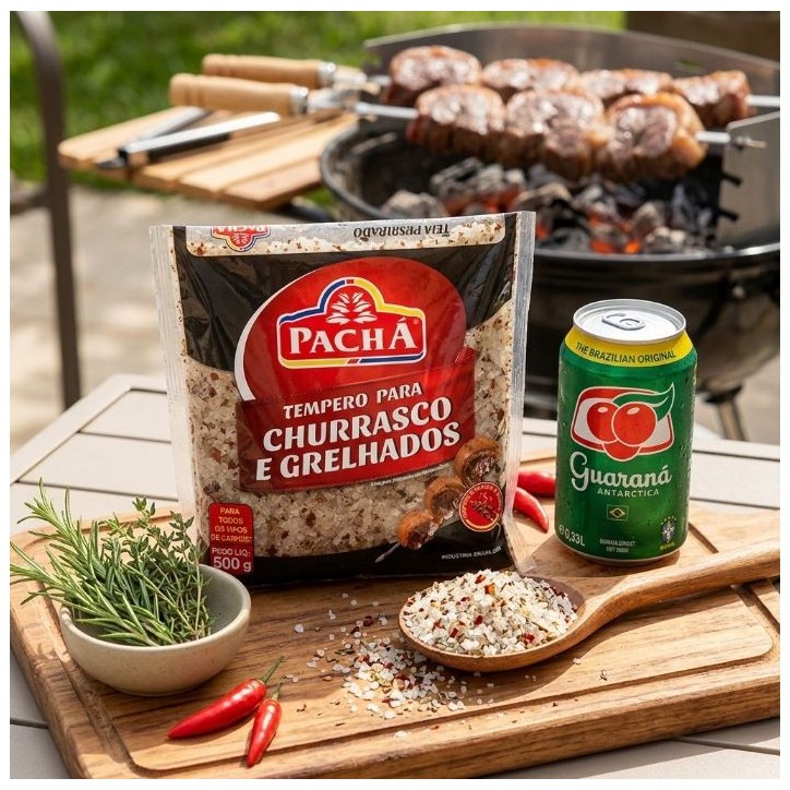 Pacha, Sal Grosso Temperado 500g