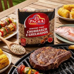 Pacha, Sal Grosso Temperado 500g