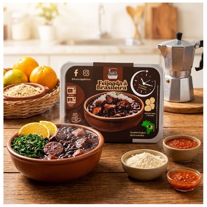 IRACI, Feijoada a Brasileira Pronta 800g