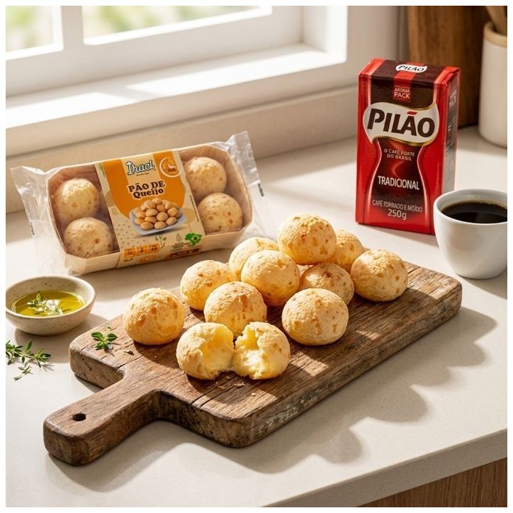 IRACI, Pao de Queijo Mini 15x20g