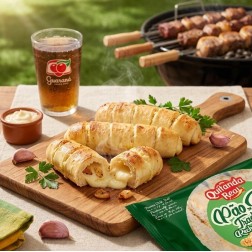 Quitanda Real, Pao de Alho com Queijo 500g