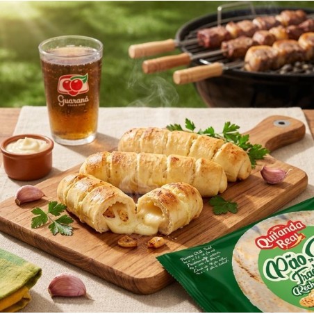 Quitanda Real, Pao de Alho com Queijo 500g