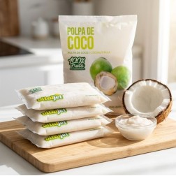 VITAJET, Polpa de Coco 4x100g