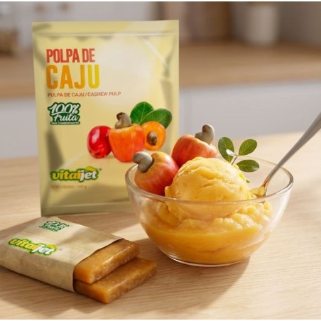 VITAJET, Polpa de Caju 4x100g