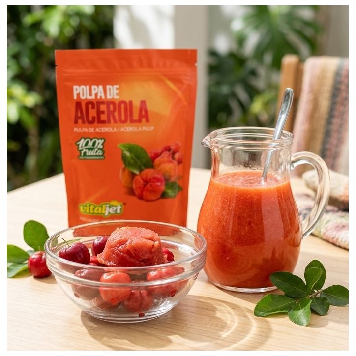 VITAJET, Polpa de Acerola 4x100g