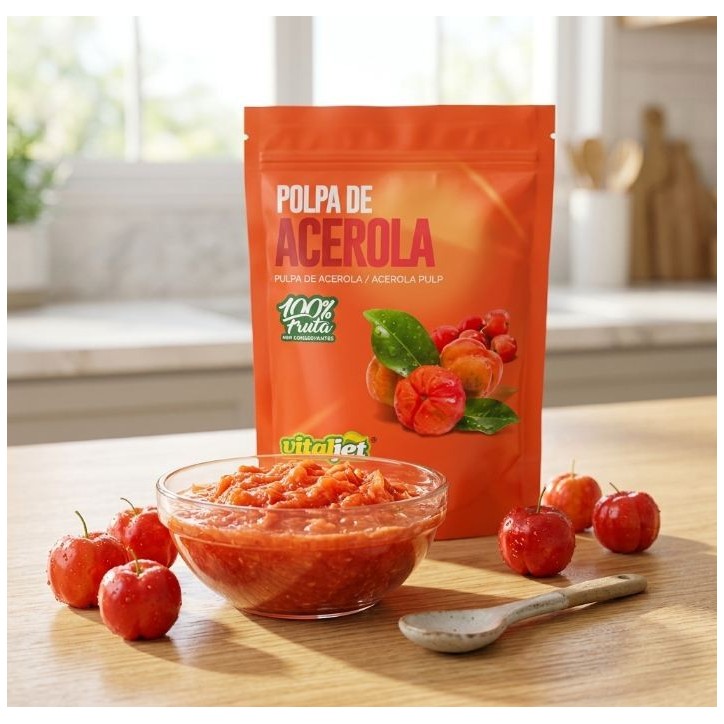 VITAJET, Polpa de Acerola 4x100g