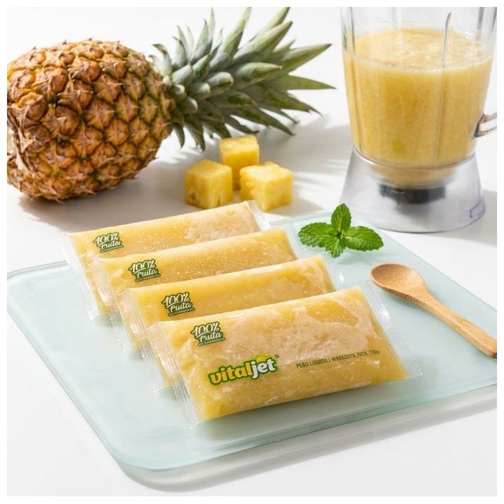 VITAJET, Polpa de Abacaxi 4x100g
