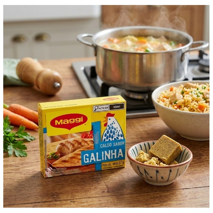 Maggi, Caldo de Galinha 57g Maggi, Caldo de Galinha 57g