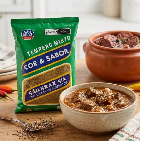 Sao Braz, Tempero Misto com Cominho 100g