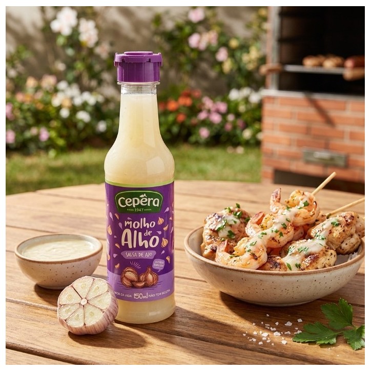 Cepera, Molho de Alho 150ml
