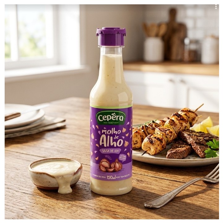 Cepera, Molho de Alho 150ml