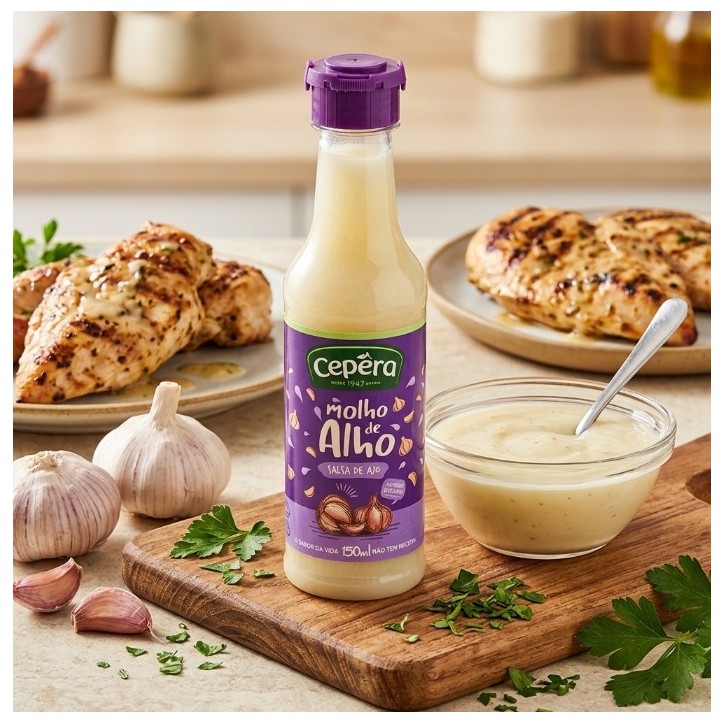 Cepera, Molho de Alho 150ml