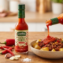 Cepera, Molho de Pimenta Vermelho, Extra Forte, 60ml