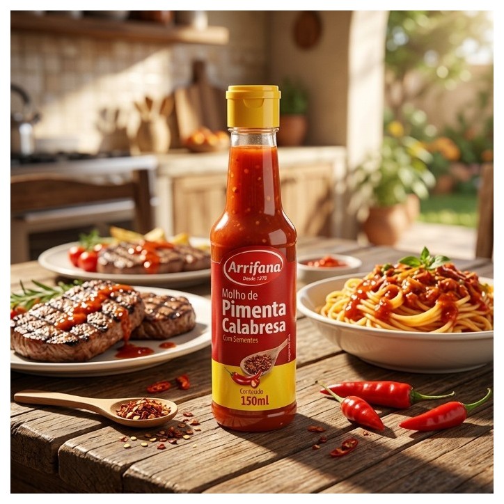 Arrifana, Molho de Pimenta Calabrese 150ml