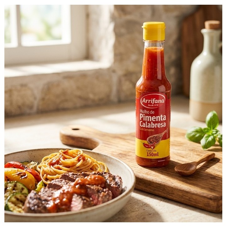 Arrifana, Molho de Pimenta Calabrese 150ml