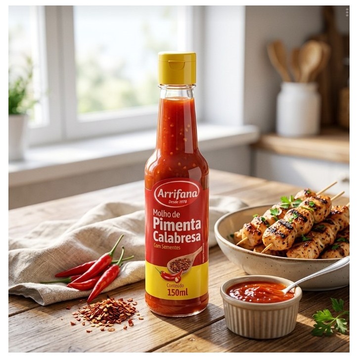 Arrifana, Molho de Pimenta Calabrese 150ml
