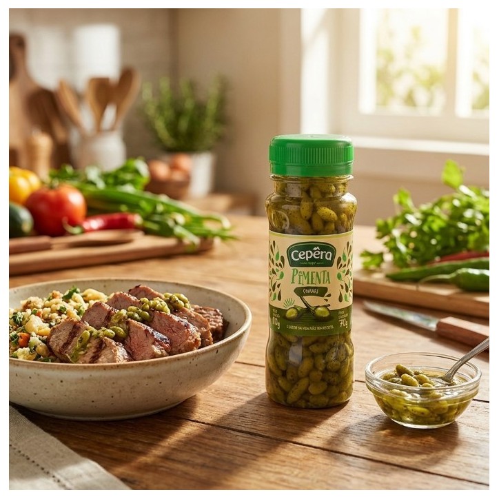 Cepera, Pimenta Comari Verde 110g