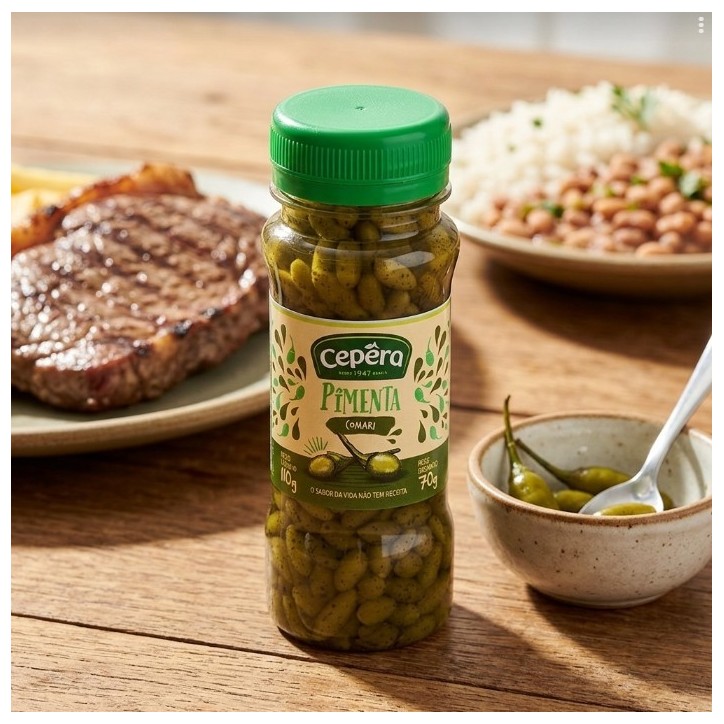 Cepera, Pimenta Comari Verde 110g