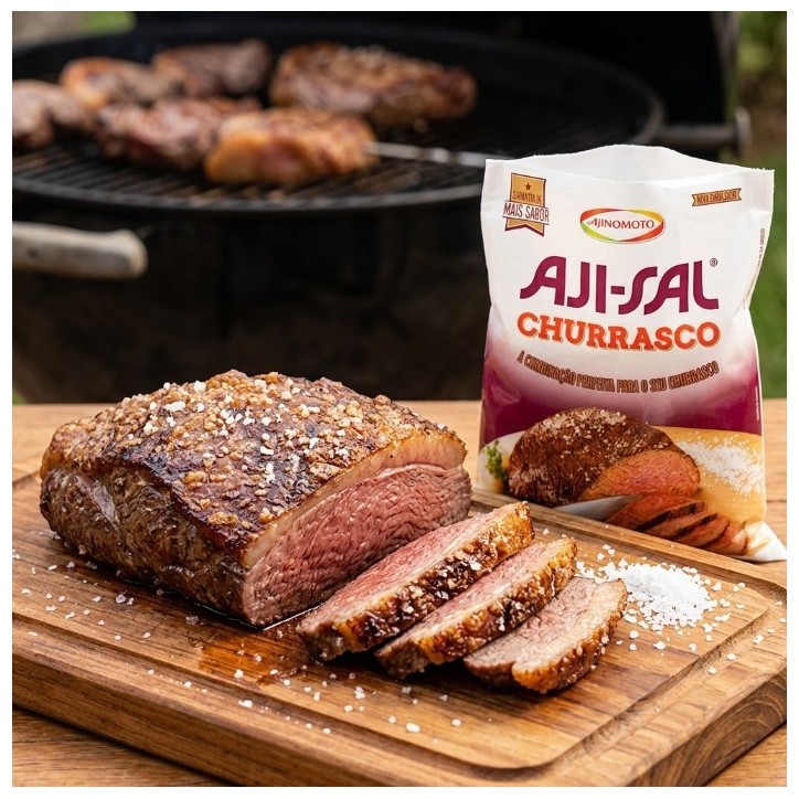 Ajinomoto, Sal Grosso para Churrasco 500g