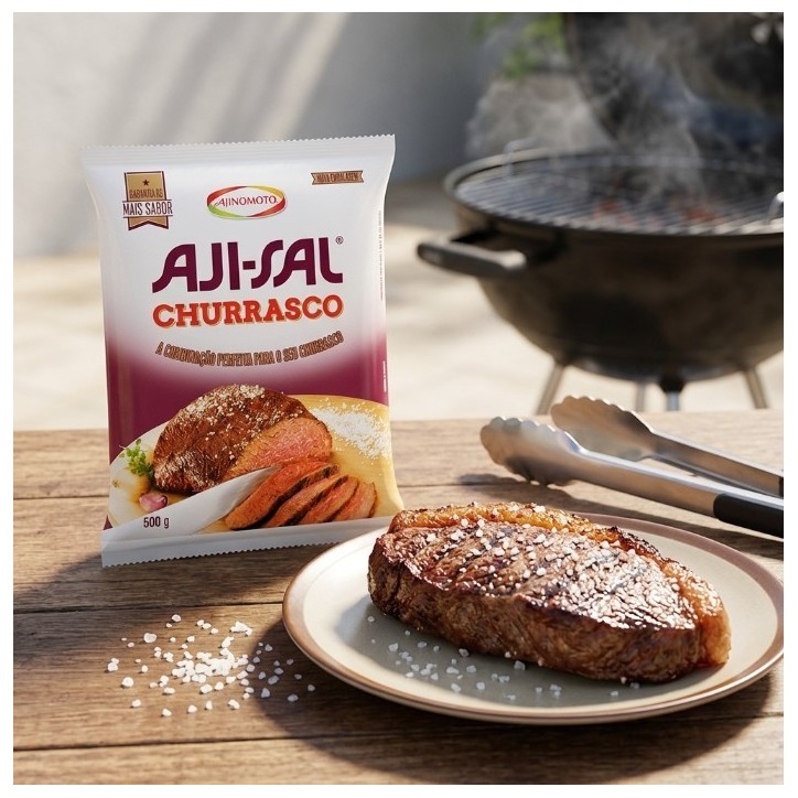Ajinomoto, Sal Grosso para Churrasco 500g