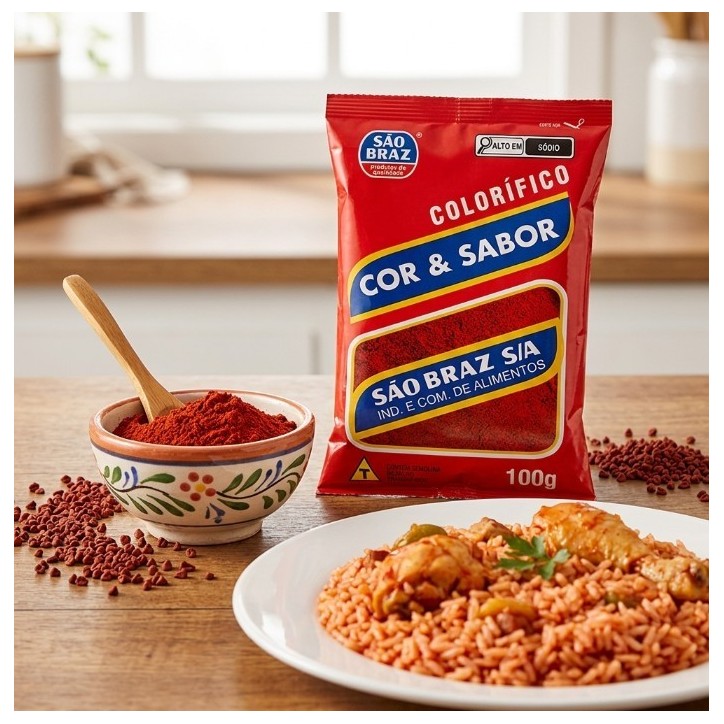SÃO BRAZ, Colorífico 100g