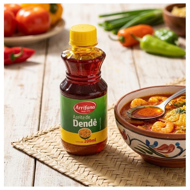 Arrifana, Azeite de Dende 200ml