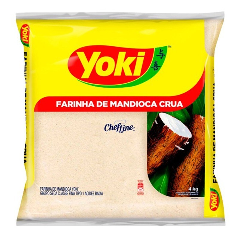 YOKI, Farinha de Mandioca Crua 500g