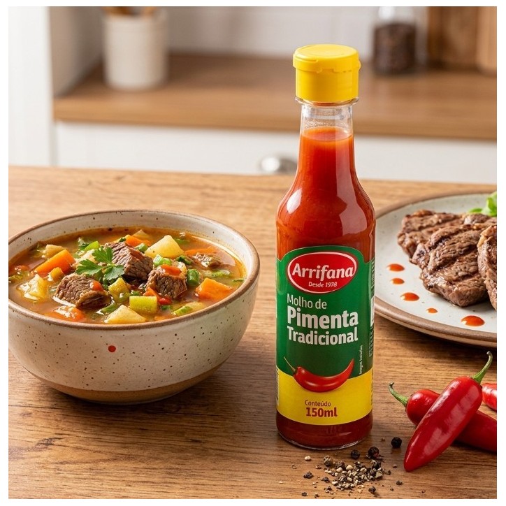 Arrifana, Molho Pimenta Tradicional 150ml
