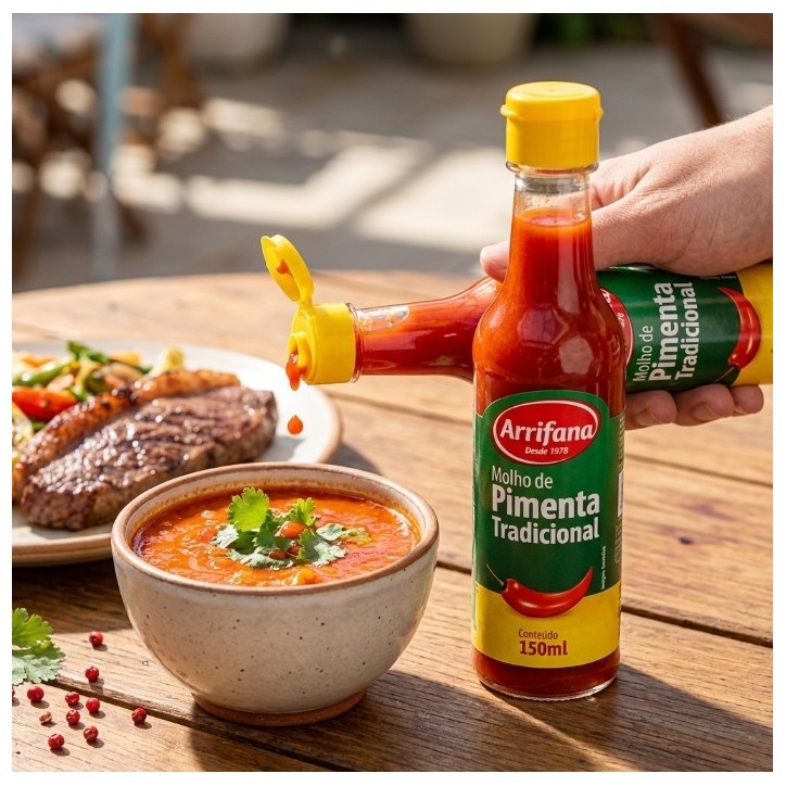 Arrifana, Molho Pimenta Tradicional 150ml